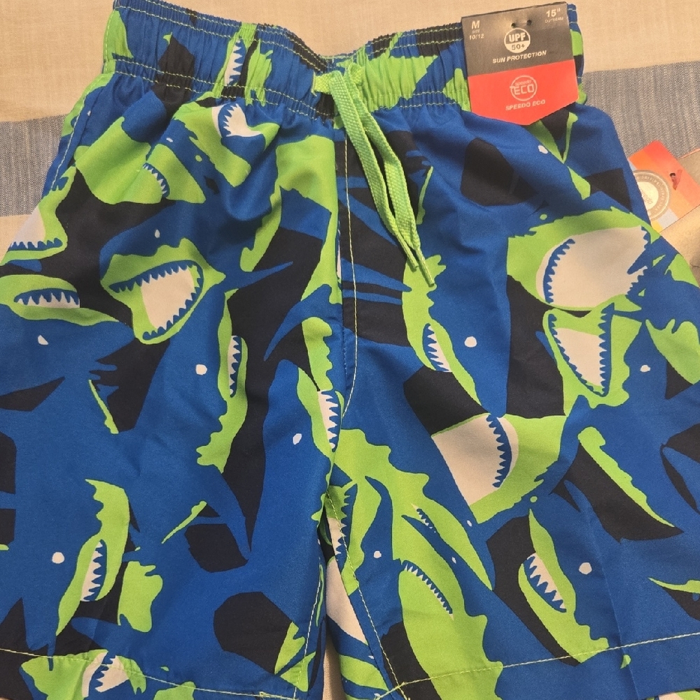NWT!!! Boys Speedo Swim Shorts